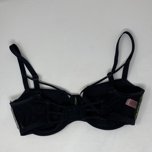 Agent Provocateur Electra Green Black Bra 36DD - Picture 11 of 14